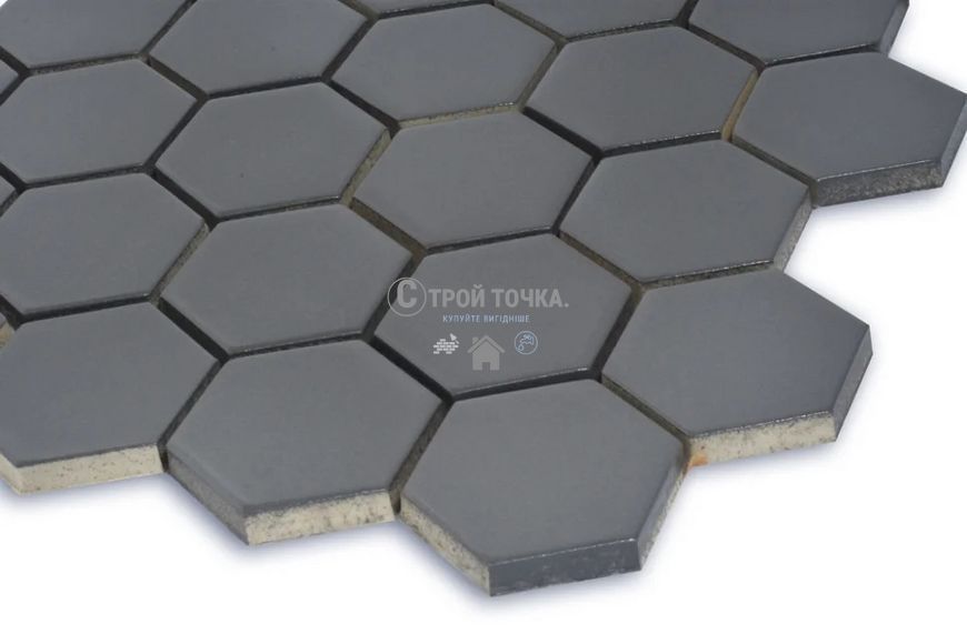 Мозаїка керамічна KC HEXAGON H 6003 Grey Shedol 295 х 295 х 9 H 6003 фото