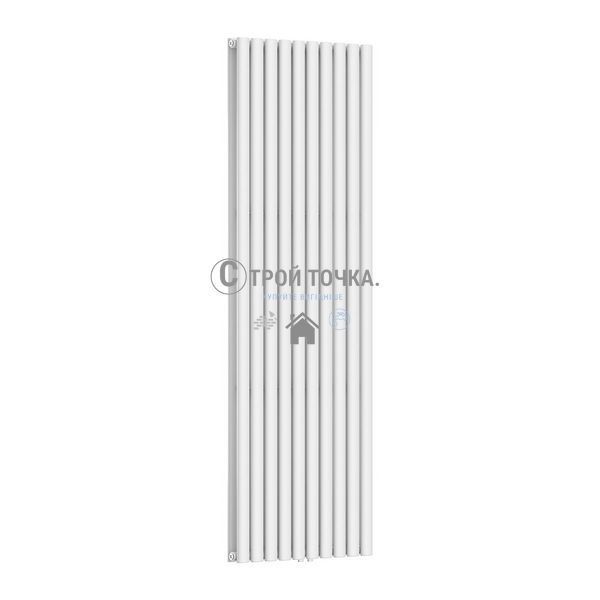 Вертикальный радиатор Ellipse Double 600х1800-10 (50 мм), anticor, белый 02-145133-6018 фото