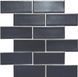 Мозаїка керамічна KC BRICK B 6022 Grafit Black 300x300х9 (48х124) 0,075 м2 B 6022 фото 5