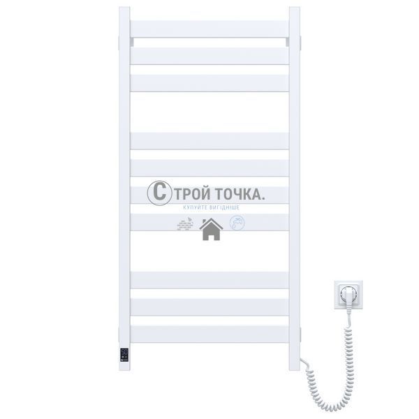 Полотенцесушитель Largo 500х1000 Sensor правый с таймером, белый бархат 12-844053-5010 фото
