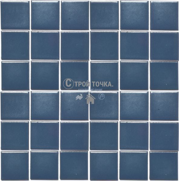 Мозаїка керамічна KC QUADRATE Q 6008 Steel Blue 300x300x9 (48x48) Q 6008 фото