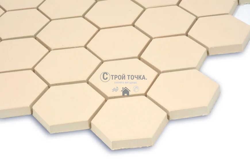 Мозаїка керамічна KC HEXAGON H 6007 Bisque 295 х 295 х 9 H 6007 фото