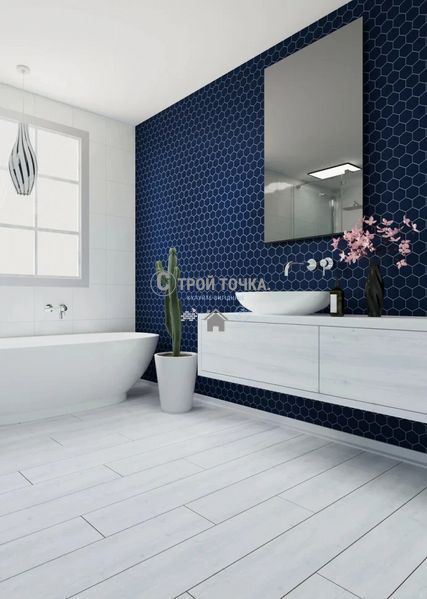 Мозаика керамическая KC HEXAGON H 6008 Steel Blue 295 х 295 х 9 H 6008 фото