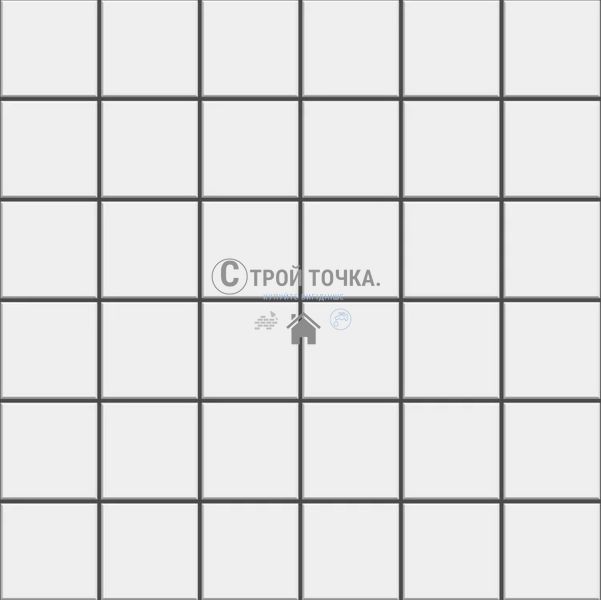 Мозаїка керамічна KC QUADRATE Q 6024 White 300x300x9 (48x48) Q 6024 фото