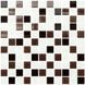 Мозаїка керамічна KC GM 4011 C3 coffe d/coffe m/white 300 х 300 х 4 ( 25 х 25 ) GM 425011 фото 1
