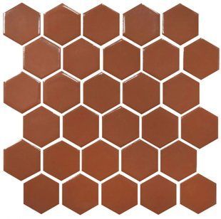 Мозаика керамическая KC HEXAGON H 6009 Brown 295 х 295 х 9 H 6009 фото
