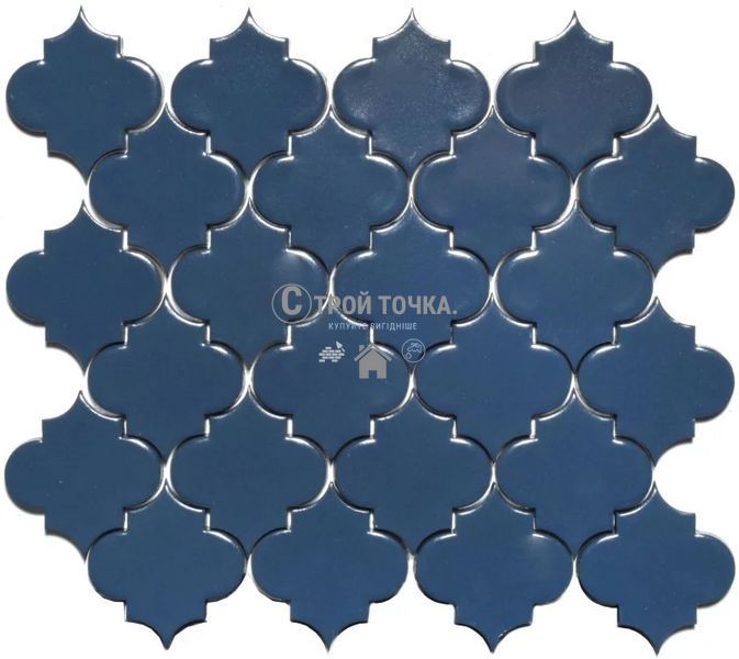 Мозаїка керамічна KC ARABESKA A 6008 Steel Blue 270х300х9 (64х68) 0,063 м2 A 6008 фото