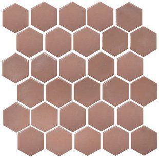 Мозаика керамическая KC HEXAGON H 6011 Hot Pink 295 х 295 х 9 H 6011 фото
