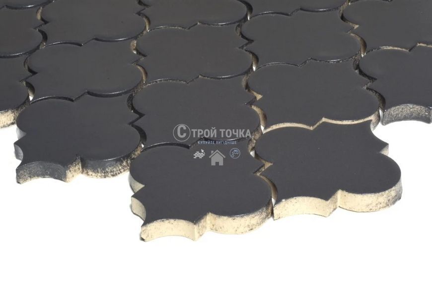 Мозаїка керамічна KC ARABESKA A 6022 Grafit Black 270х300х9 (64х68) 0,063 м2 A 6022 фото