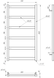 Електрична сушка для рушників Minimal 120x53x3 GA-6006 фото 5