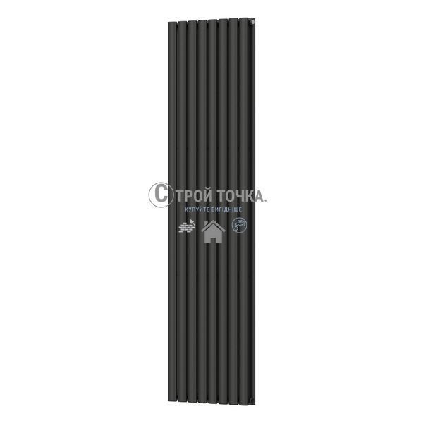 Вертикальный радиатор Ellipse Double 480х1800-8, anticor, черный муар 02-245033-4818 фото