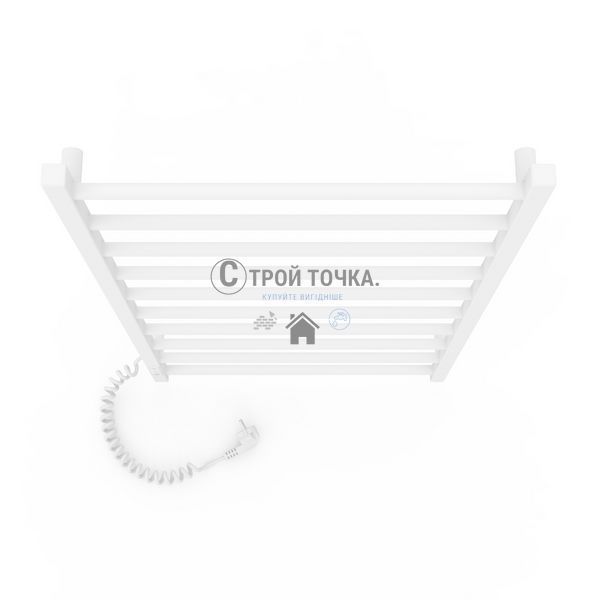 Электрический полотенцесушитель Laris Зебра Альфа ЧФ10 500 х 900 Е (пидкл. злива) R3 77700065 фото