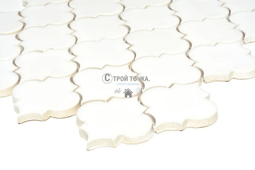 Мозаїка керамічна KC ARABESKA A 6024 White 270х300х9 (64х68) 0,063 м2 A 6024 фото