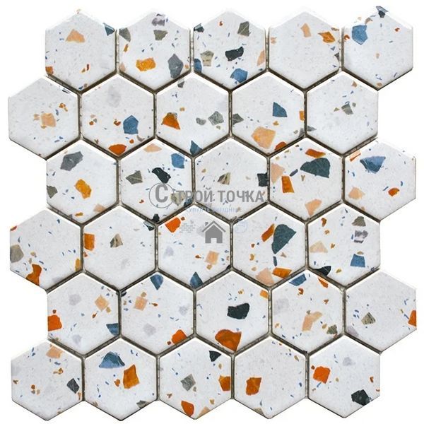 Мозаїка керамічна KC HEXAGON HP 6049 295х295х9 HP 6049 фото