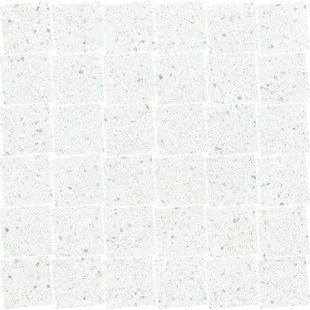 Мозаїка керамограніт ROVENA LIGHT GREY MOSAIC 30,3X30,1 на душ ванну плитка 289404 фото