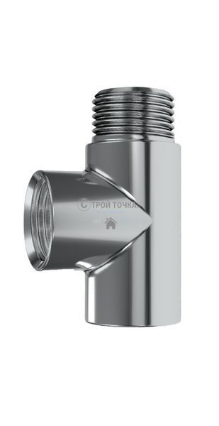 Тройник NAVIN для подключения ТЭНа, 1/2", хром 25-029430-8202 фото