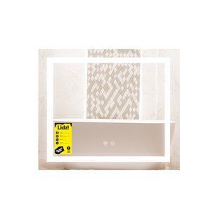 Зеркало Kubis (KU1) 700х600 с LED-подсветкой Touch, с антизапотеванием, с димером, рег. яркости LDKU60070049285 SD00055409 фото