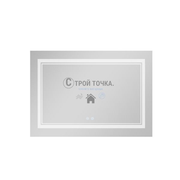 Дзеркало Qtap Cardinal 1200х800 з LED-підсвічуванням Touch, з антизапотіванням, з димером, рег. темп. кольору (3000-6500K) QT0478C12080 SD00052328 фото
