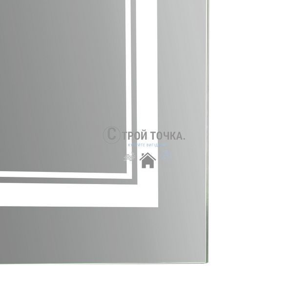Дзеркало Qtap Cardinal 1200х800 з LED-підсвічуванням Touch, з антизапотіванням, з димером, рег. темп. кольору (3000-6500K) QT0478C12080 SD00052328 фото
