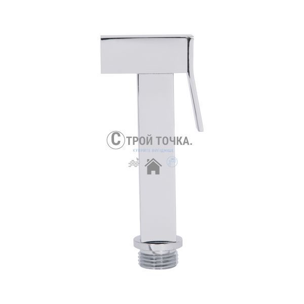 Лійка для гігієнічного душу Qtap Rucni прямоугольна QTCRMB120 Chrome (Bidet) SD00035709 фото