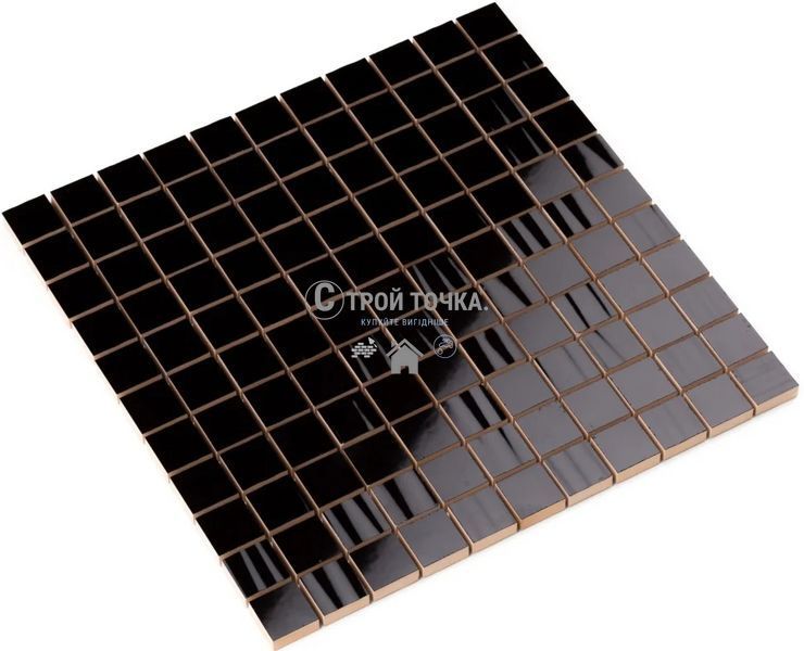 Мозаїка керамічна KC СМ 3001 С2 black/black str. 300 х 300 х 9 ( 25 х 25 ) CM 3001 фото