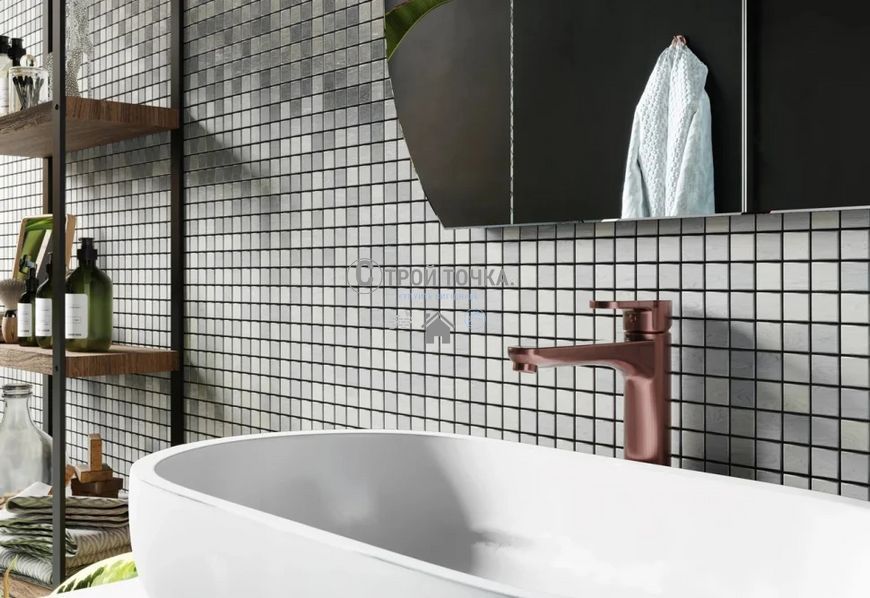 Мозаика керамогранитная KC MI7 23230202C Grigio Freddo 300 x 300 х 7 (квадрат 23 x 23) MI7 23230202C фото