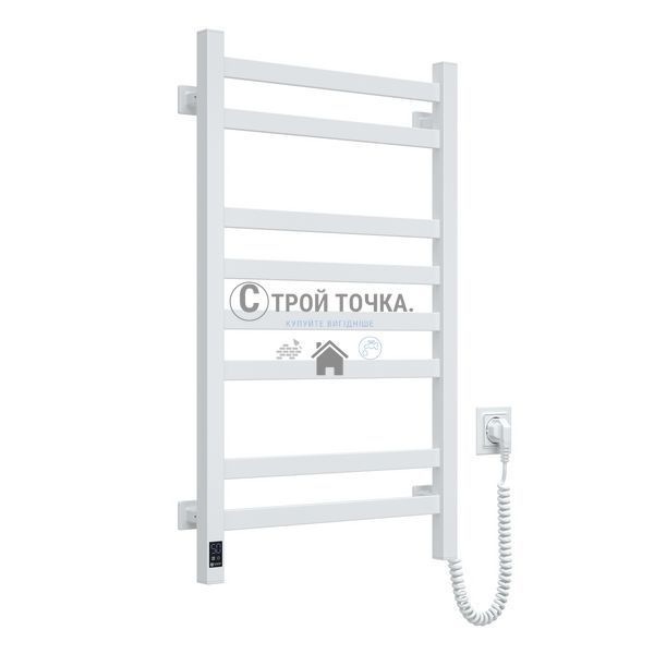 Рушникосушка Авангард 480х800 Sensor правобічна з таймером, біла 12-028053-4880 фото