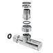 Кран кутовий Laris 1/2" - 1/2" Звичайний 2шт. (LX-4702) 71401062 фото 4