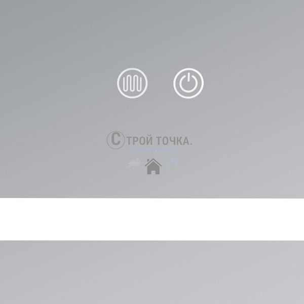Зеркало Kubis 700х800 с LED-подсветкой Touch, с антизапотеванием, с димером, рег. яркости LD78LF904708048447 SD00054571 фото