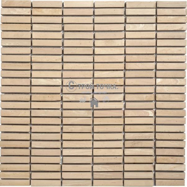 Мозаїка керамогранітна KC MI7 10500512C Ambra 300 x 300 х 10 (прямокутник 10 x 50) MI7 10500512C фото