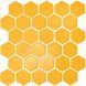 Мозаика керамическая KC HEXAGON H 6025 Dark Yellow 295 х 295 х 9 H 6025 фото 1